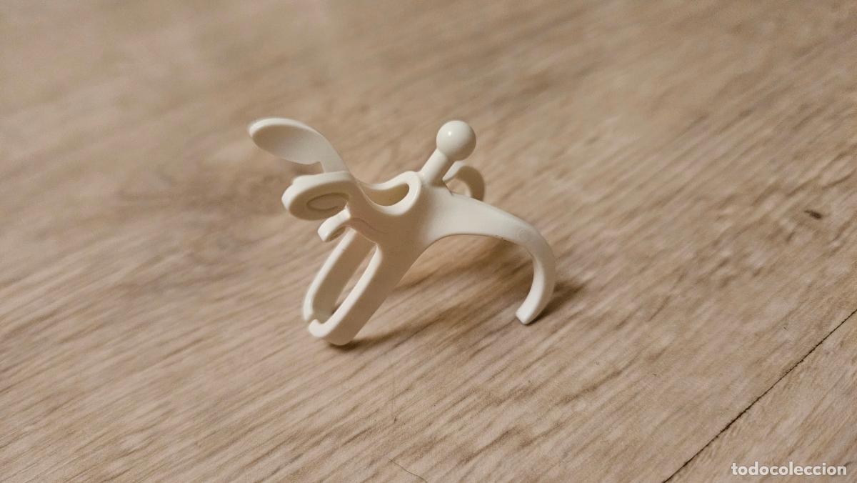 Playmobil: PLAYMOBIL MONTURA SILLA BLANCA PEGASO 5052 5143