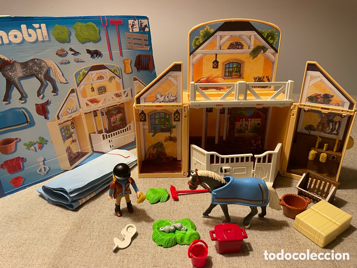 Playmobil: Cofre establo caballos 5418 - Foto 2
