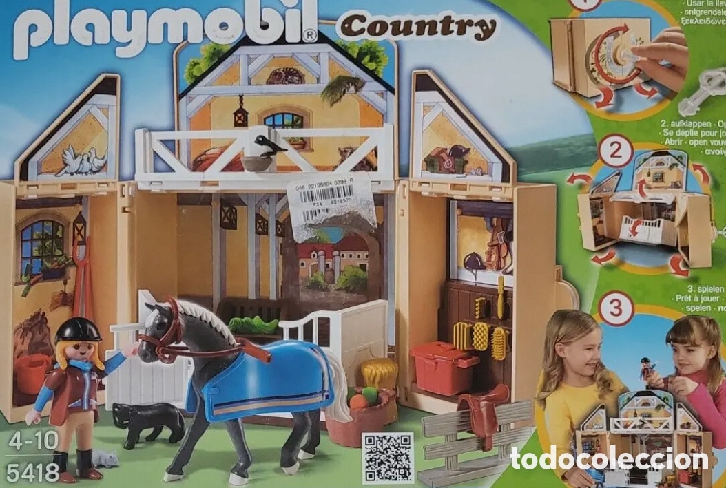 Playmobil: Cofre establo caballos 5418 - Foto 1