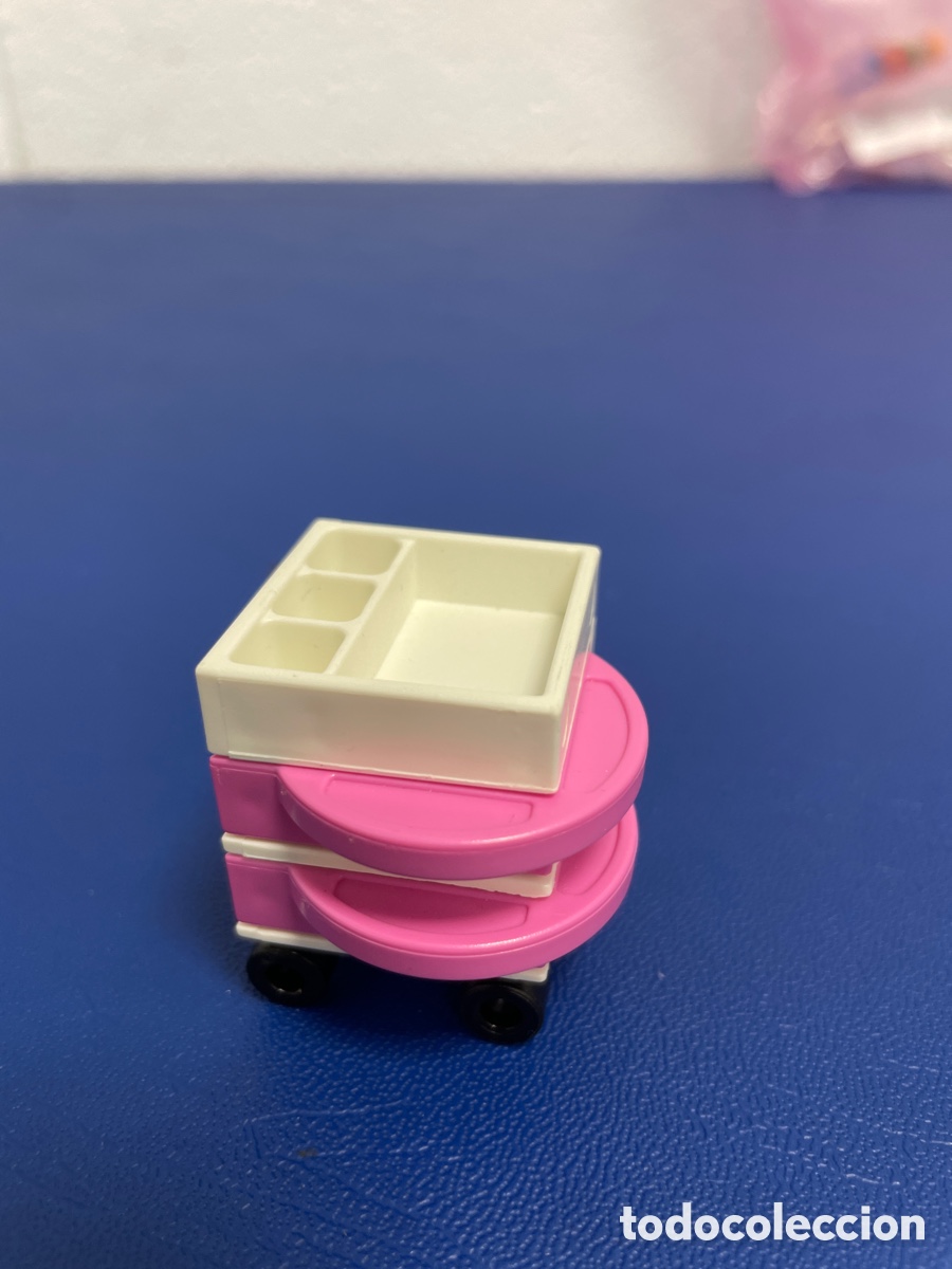 Playmobil: Playmobil cajonera ruedas rosa Peluqueria Playmobil City