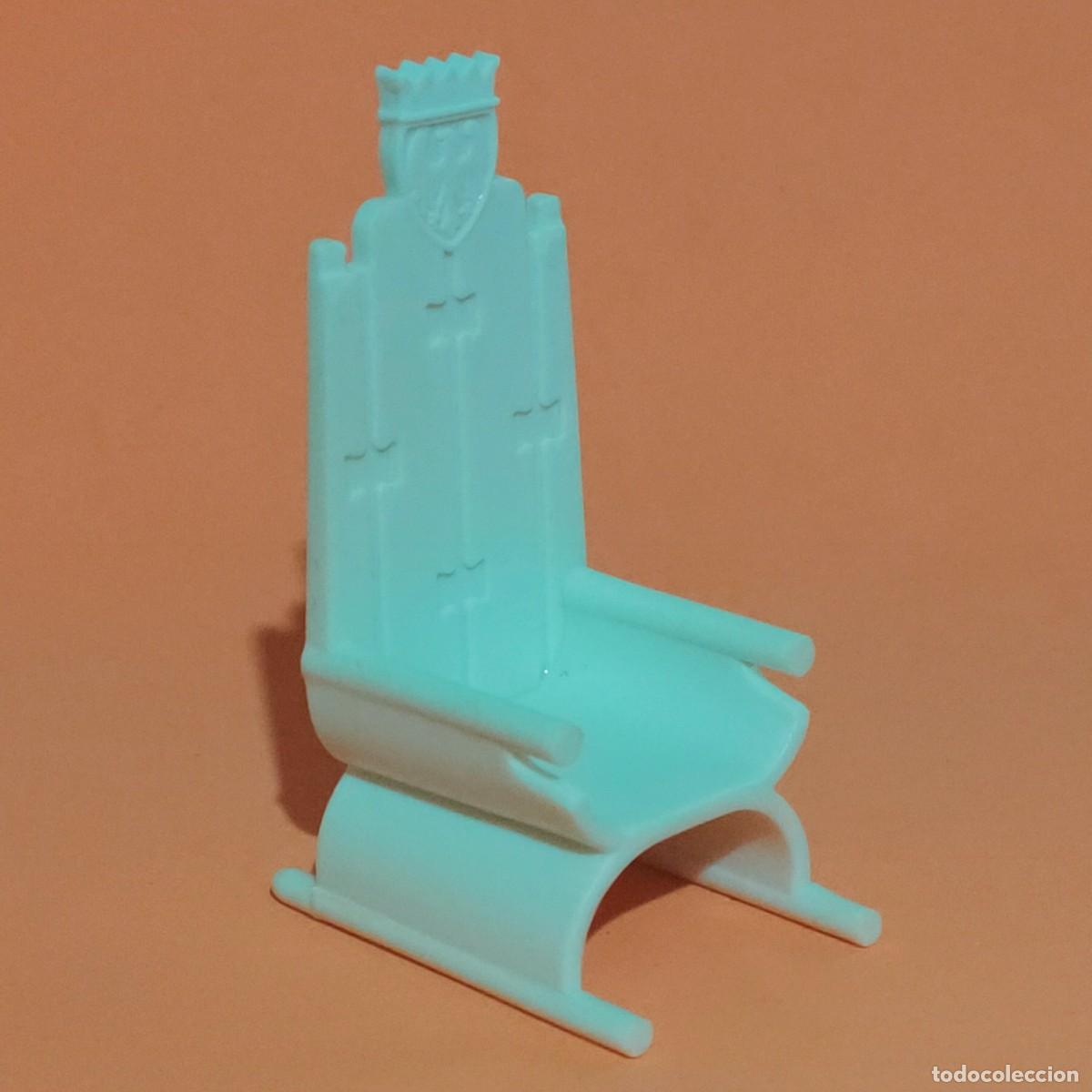 Playmobil: - PLAYMOBIL - TRONO / SILLON SERIE COLOR BLANCO REY / CABALLERO - 3662 3664 3703 - CORTE MEDIEVAL -