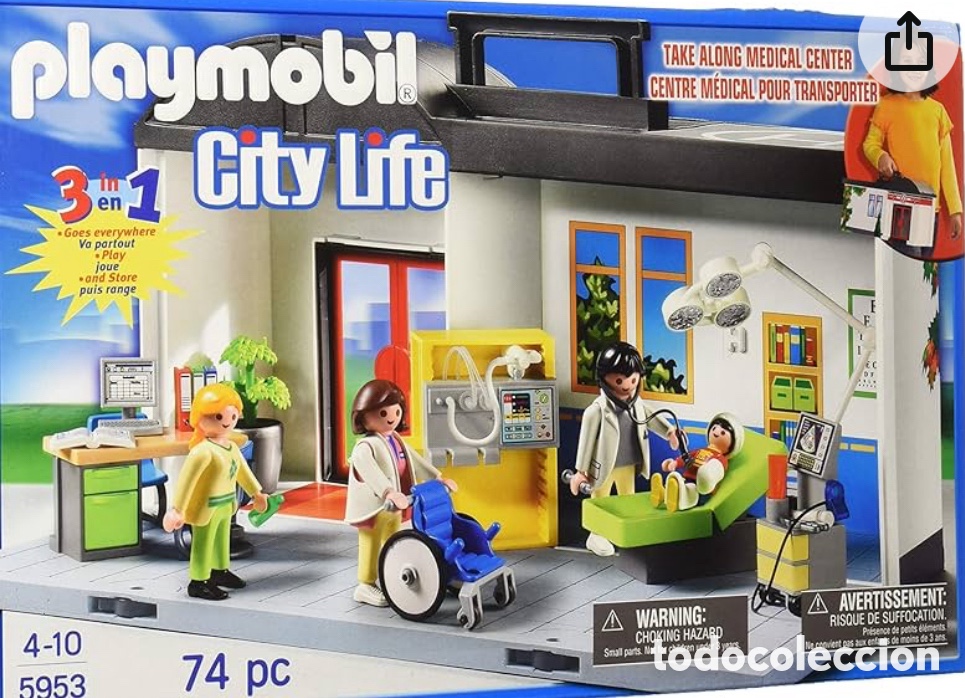 Playmobil: Hospital malet&iacute;n 5953 - Foto 2