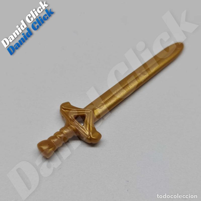 Playmobil: PLAYMOBIL ESPADA MEDIEVAL DORADA - Foto 1