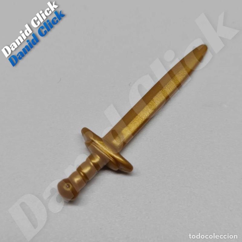Playmobil: PLAYMOBIL ESPADA MEDIEVAL DORADA - Foto 1