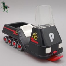 Playmobil: PLAYMOBIL BASE MOTO DE NIEVE NEGRA TRINEO ESQUI SKI INVIERNO EXPEDICION POLAR POLO NORTE ARTICO 3694