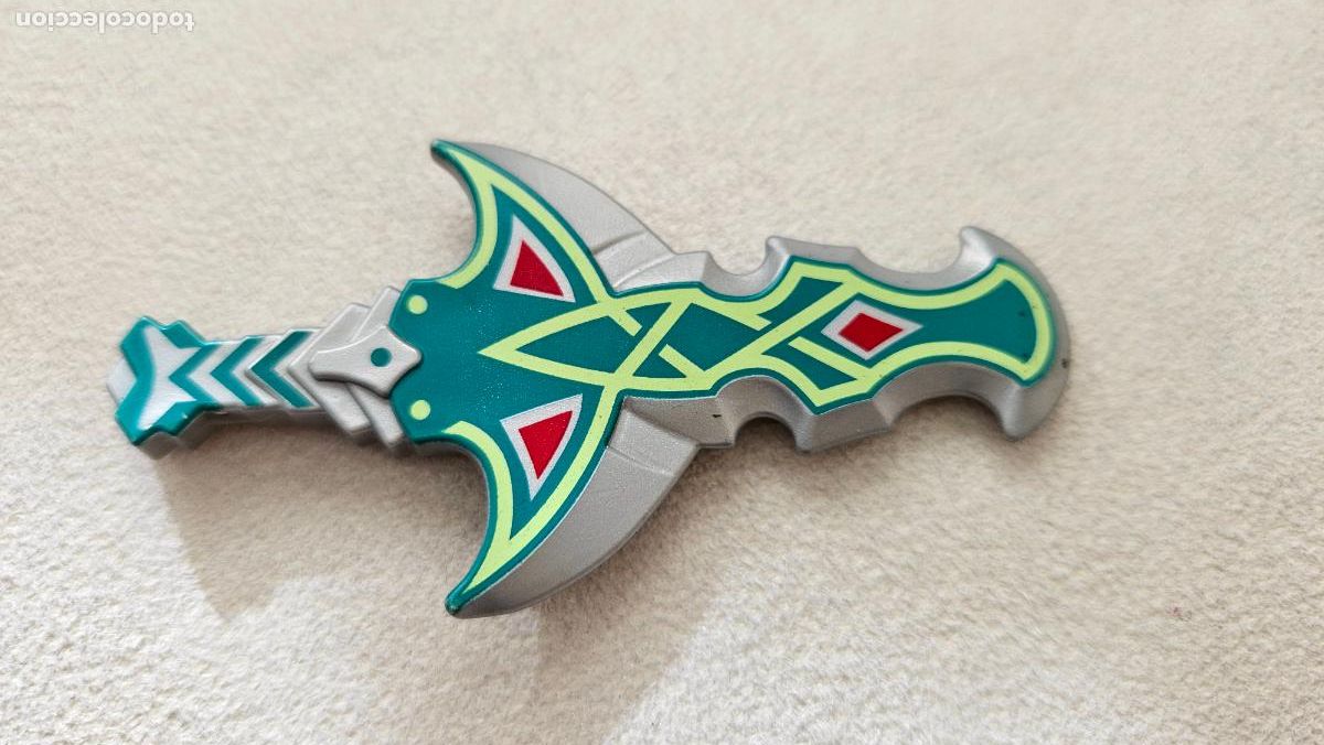Playmobil: PLAYMOBIL BROCHE CASTILLO DRAGON VERDE Playmobil click de famobil