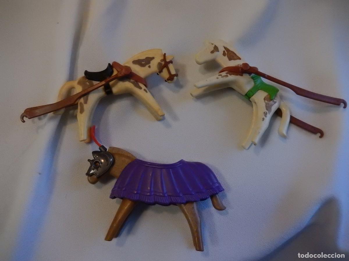 Playmobil: Tres caballos. Paymobil - Foto 1