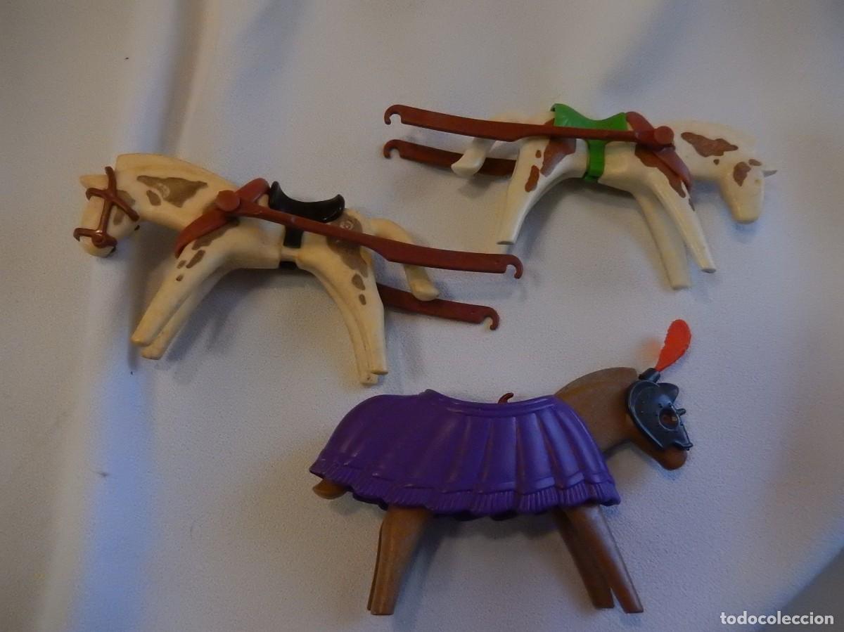 Playmobil: Tres caballos. Paymobil - Foto 2