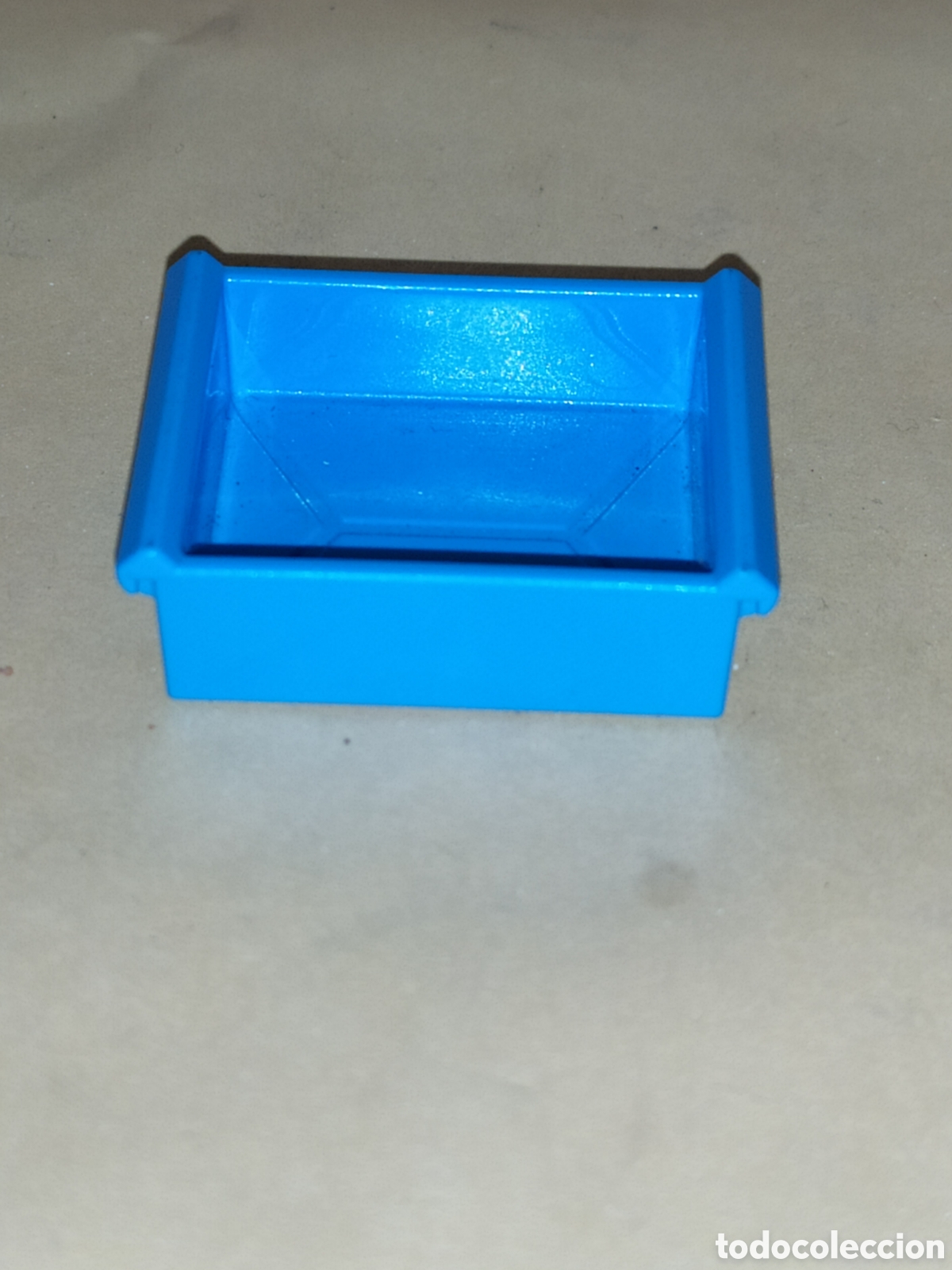 Playmobil: PLAYMOBIL CAJ&Oacute;N CELESTE PARA TORTUGA CONTROL AEROPUERTO SIMILAR 5534 71166 CAJA CESTO RECIPIENTE