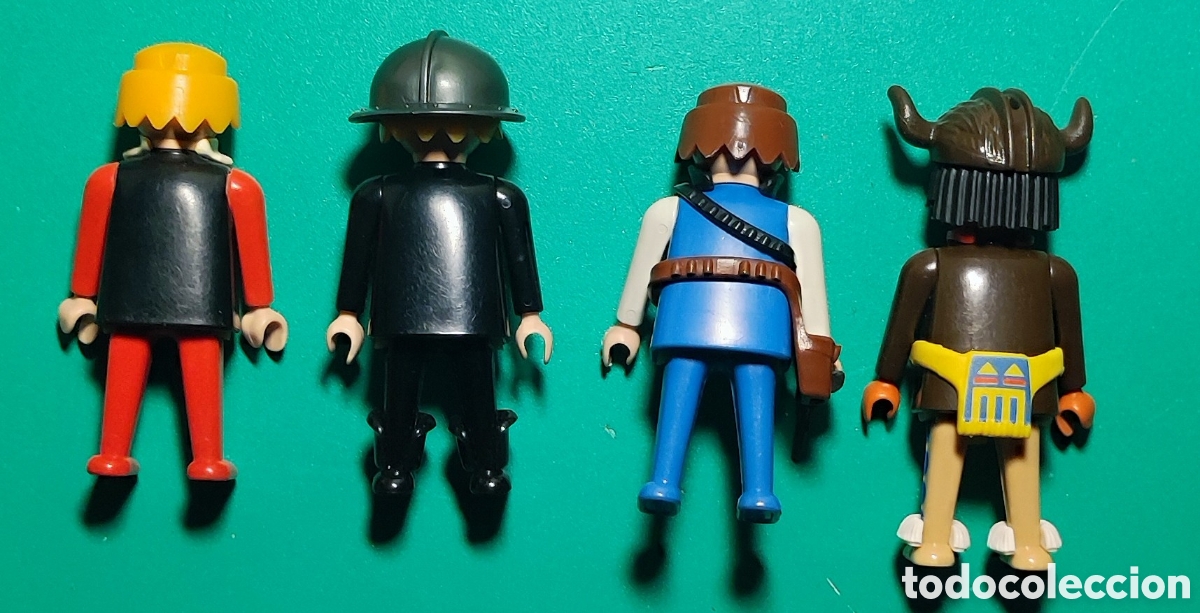 Playmobil: 4 Figuras Geobra 1974. - Foto 3