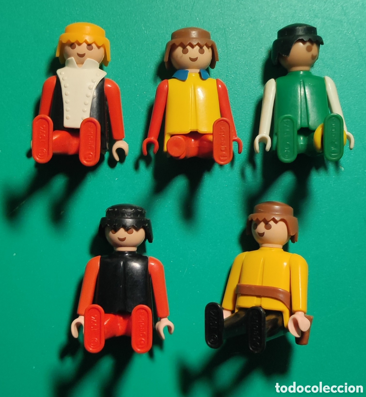 Playmobil: 5 Figuras Geobra 1974. - Foto 3