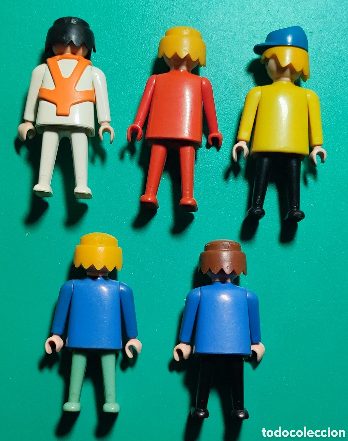 Playmobil: 5 Figuras Geobra 1974. - Foto 2
