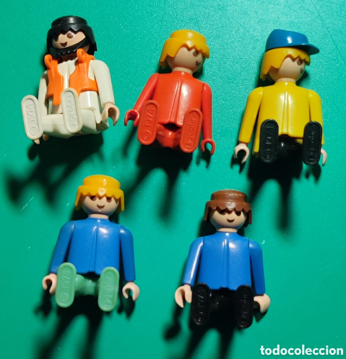Playmobil: 5 Figuras Geobra 1974. - Foto 3