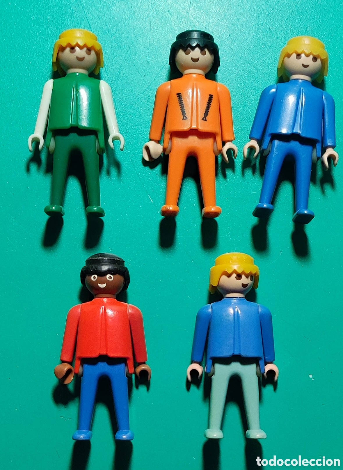 Playmobil: 5 Figuras Geobra 1.974. - Foto 1