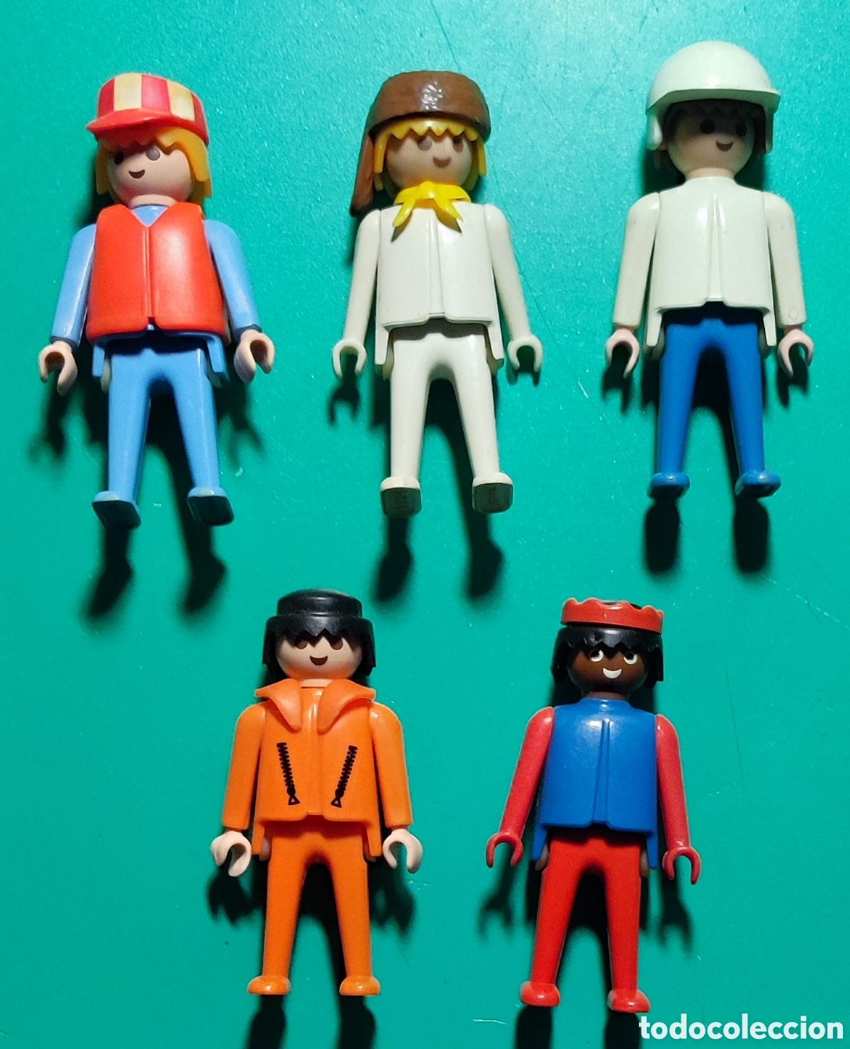 Playmobil: 5 Figuras Geobra 1.974. - Foto 1