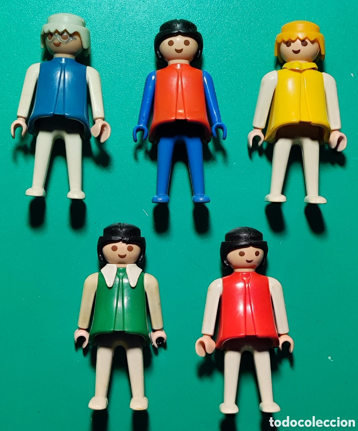 Playmobil: 5 Figuras Geobra 1974. - Foto 1