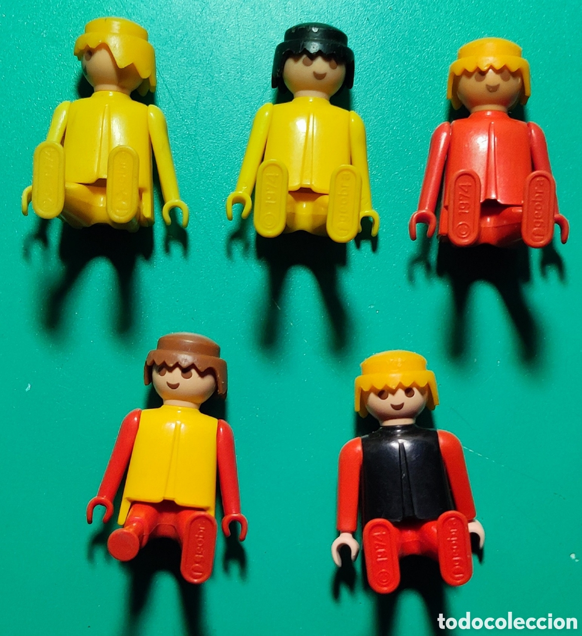 Playmobil: 5 Figuras Geobra 1974. - Foto 3