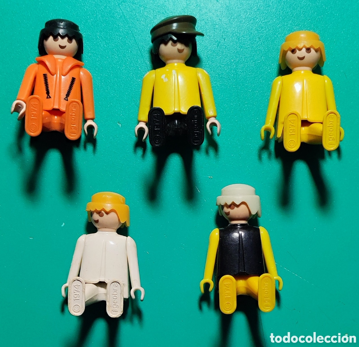 Playmobil: 5 Figuras Geobra 1974. - Foto 3