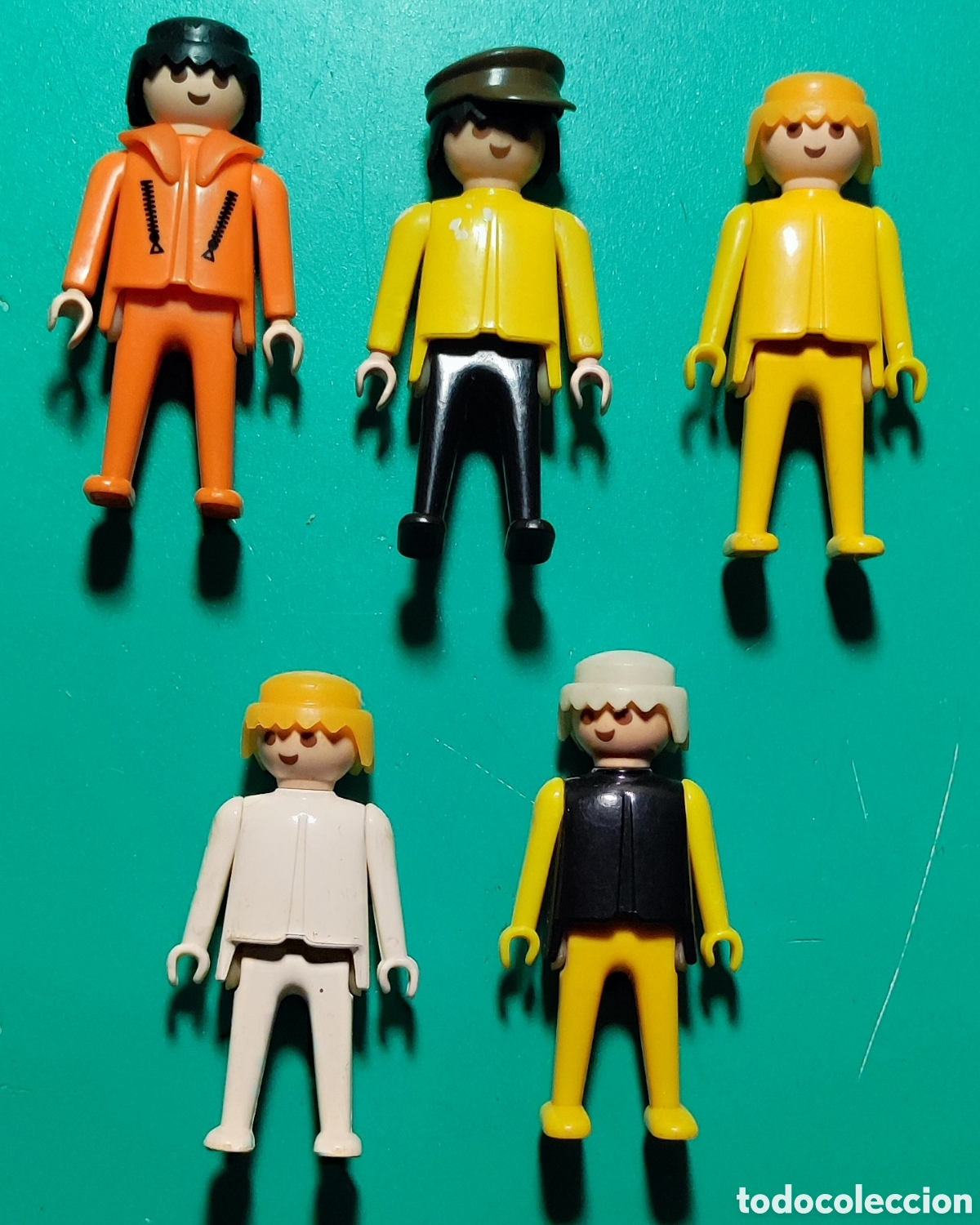 Playmobil: 5 Figuras Geobra 1974. - Foto 1