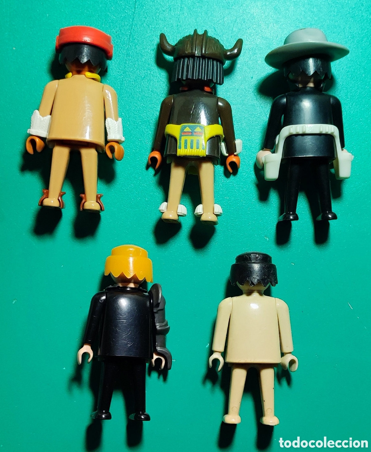 Playmobil: 5 Figuras Geobra 1974. - Foto 2