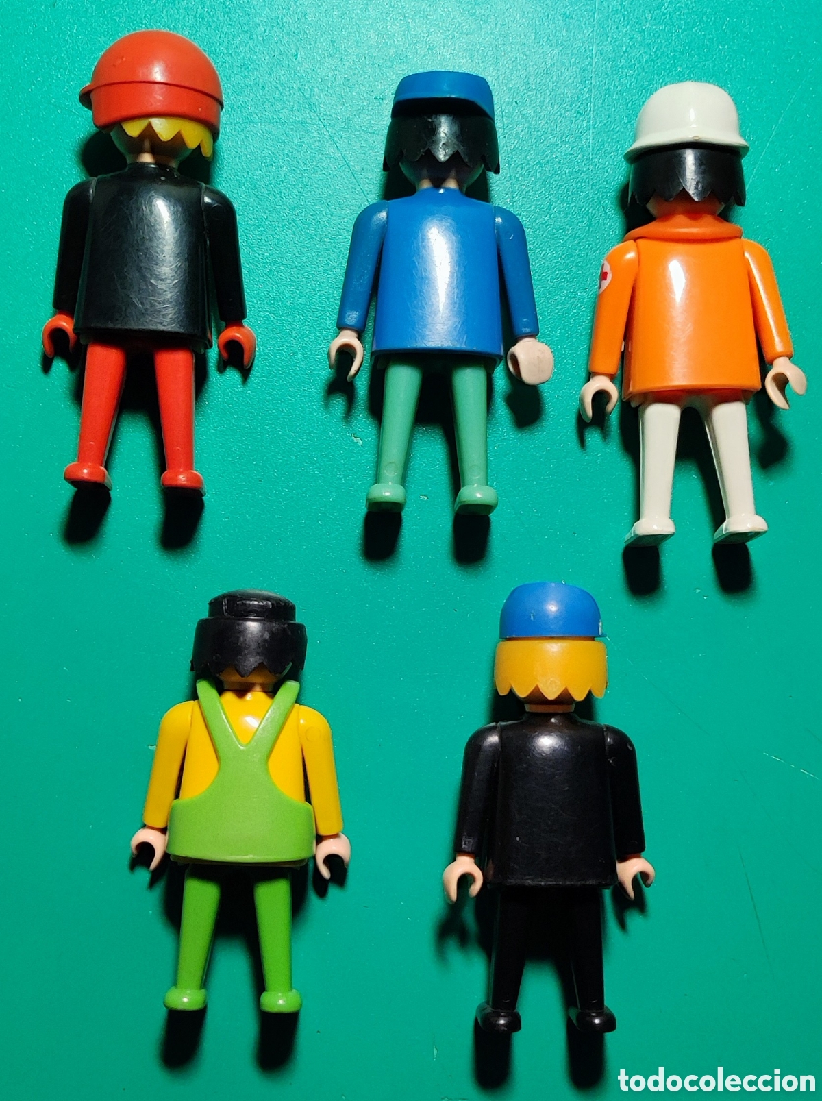 Playmobil: 5 Figuras Geobra 1974. - Foto 2