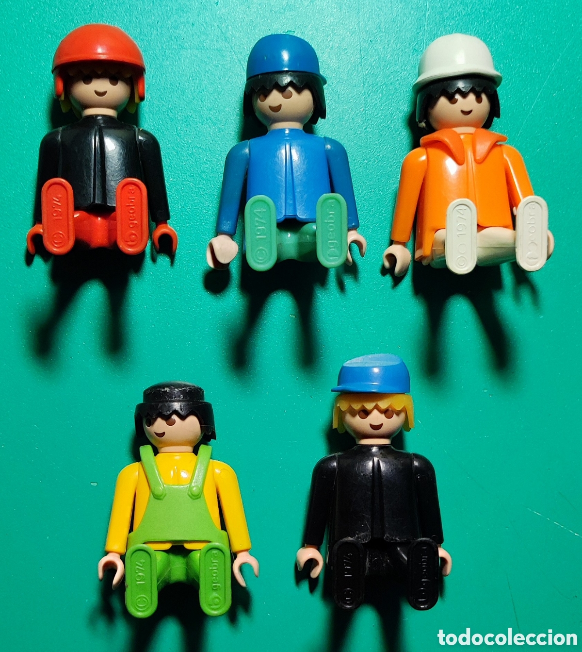 Playmobil: 5 Figuras Geobra 1974. - Foto 3