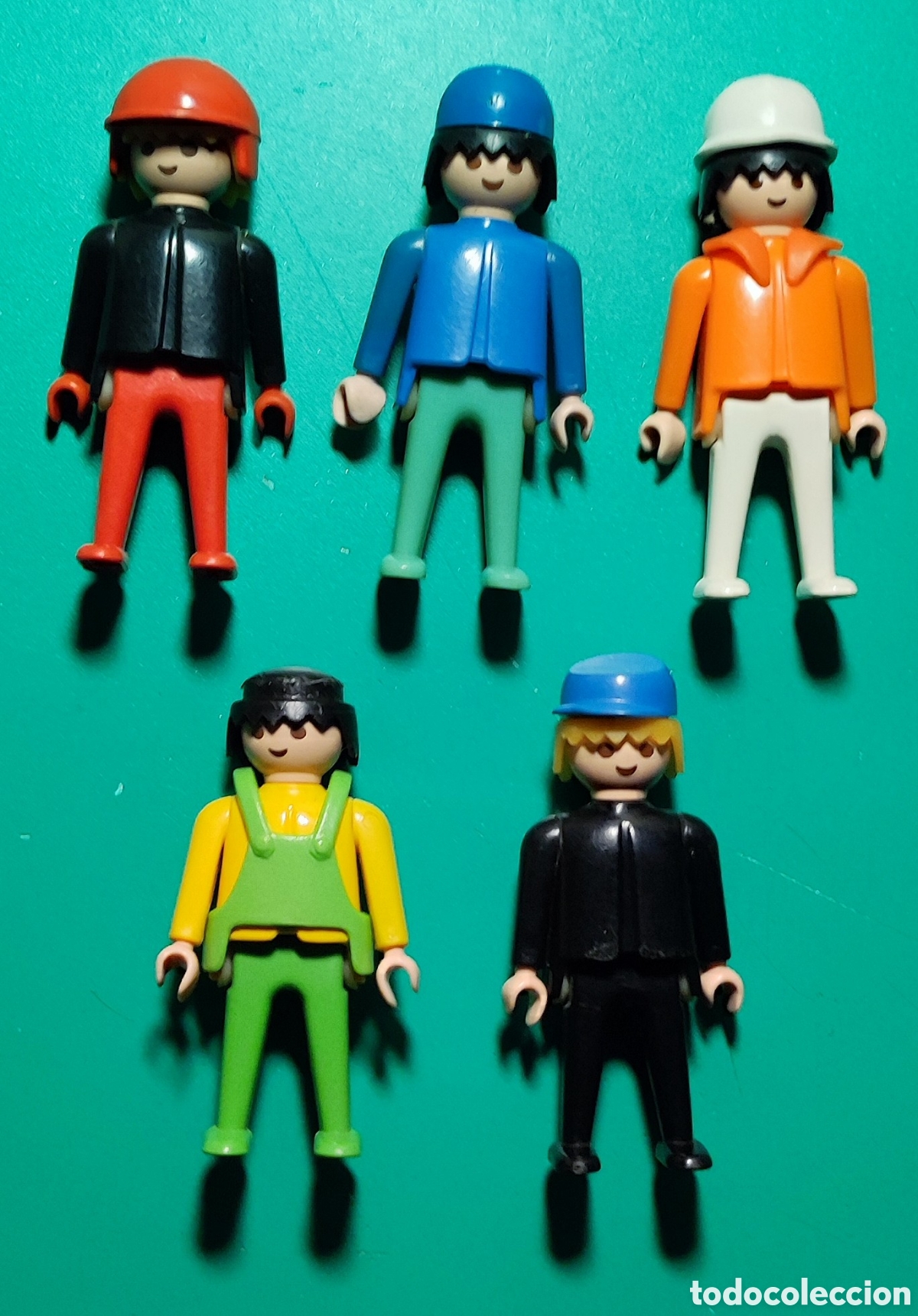 Playmobil: 5 Figuras Geobra 1974. - Foto 1