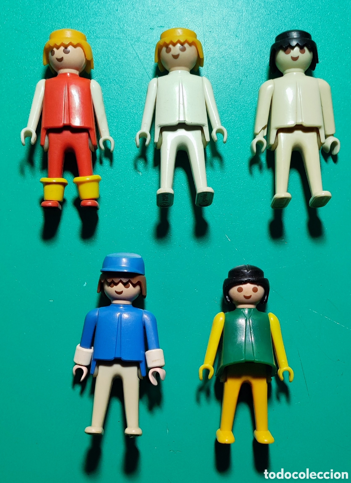 Playmobil: 5 Figuras Geobra 1974. - Foto 1