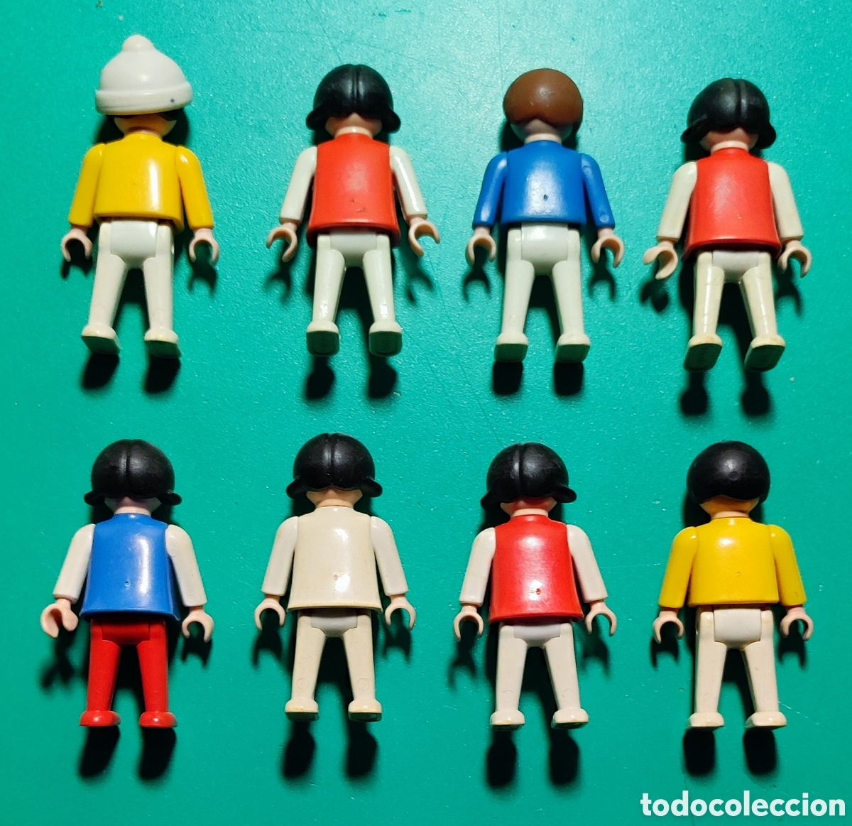 Playmobil: 8 Figuras Geobra 1981. - Foto 2