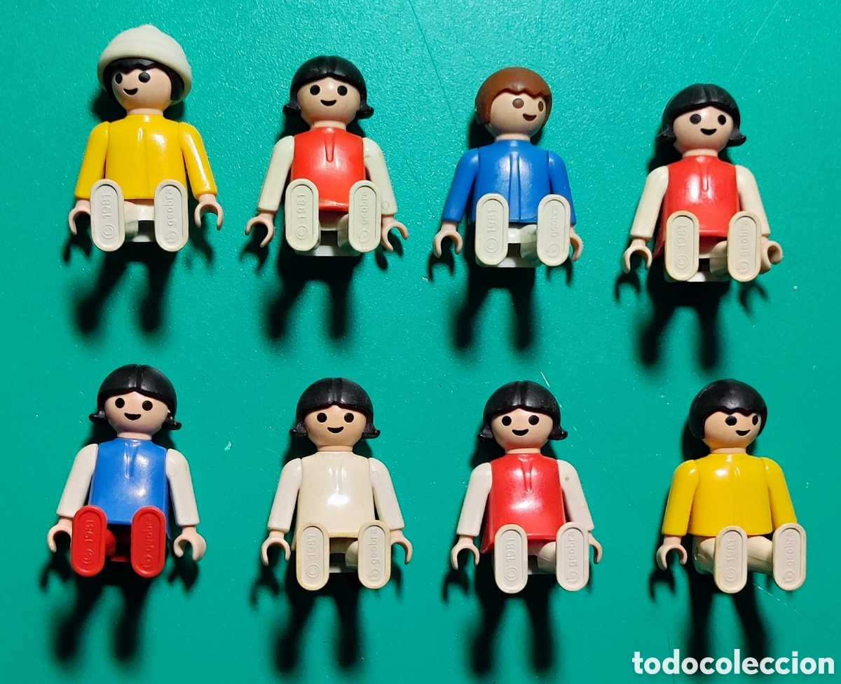 Playmobil: 8 Figuras Geobra 1981. - Foto 3