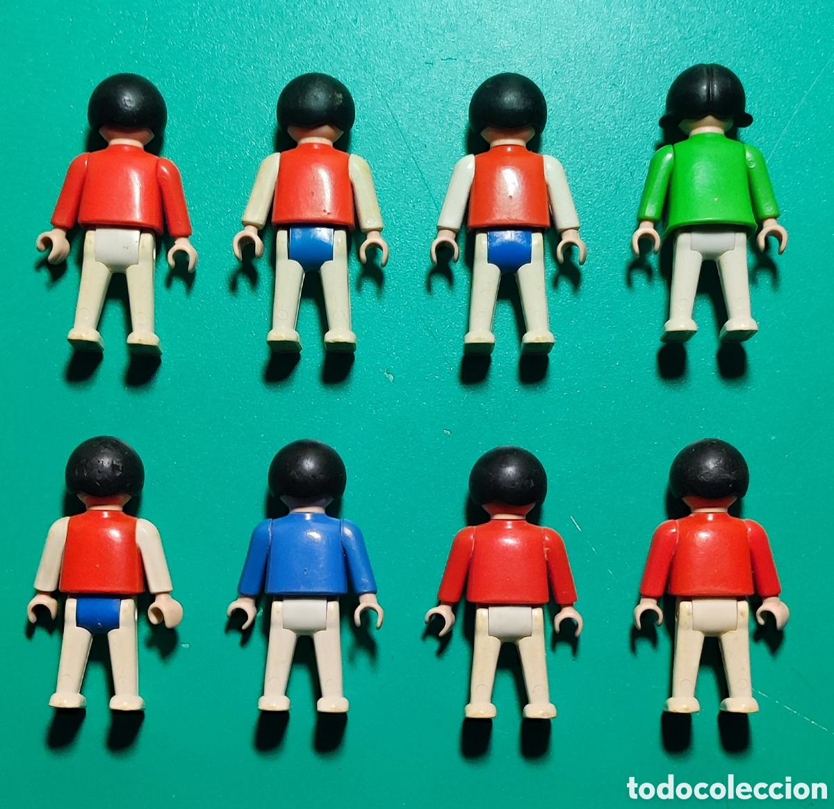 Playmobil: 8 Figuras Geobra 1981. - Foto 2