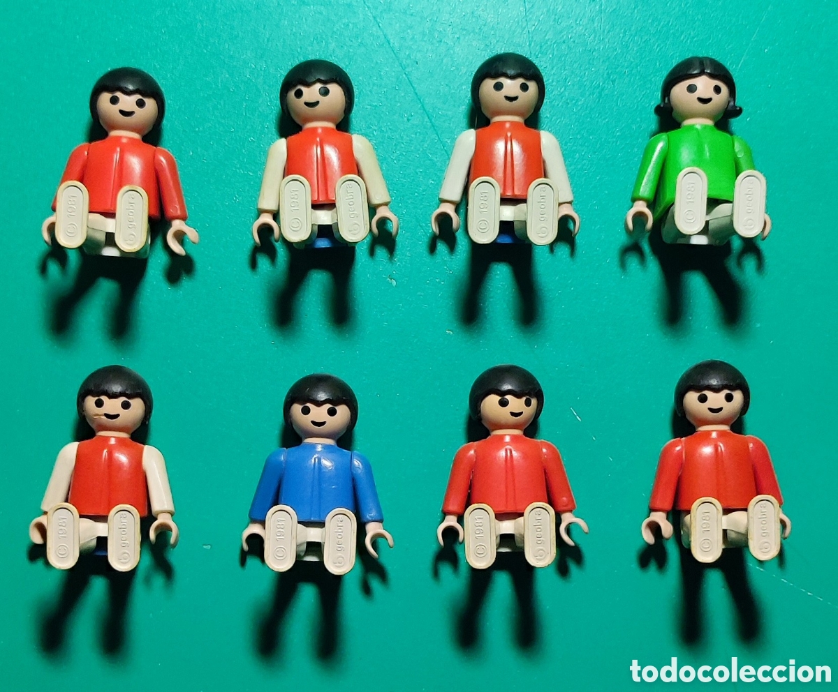Playmobil: 8 Figuras Geobra 1981. - Foto 3