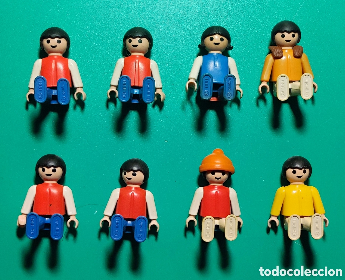 Playmobil: 8 Figuras Geobra 1981. - Foto 3