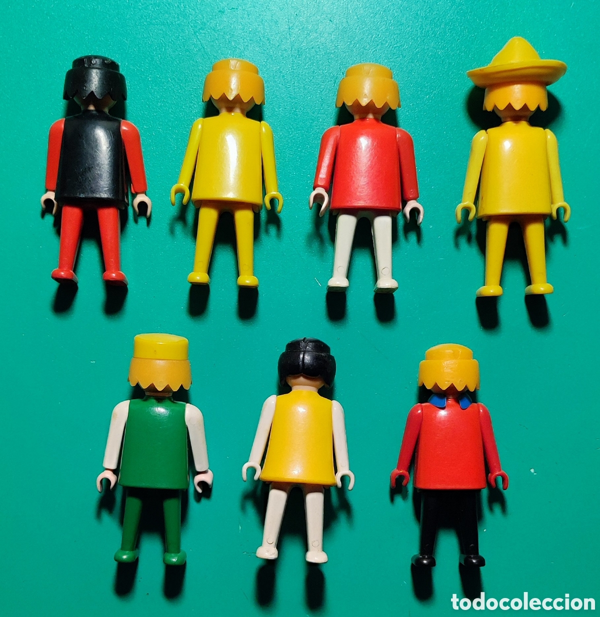 Playmobil: 7 Figuras Geobra 1974. - Foto 2