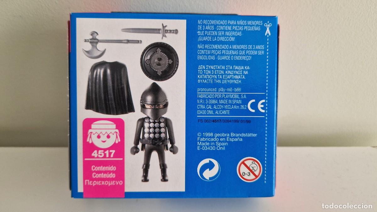 Figurine Playmobil 4517 Chevalier Noir Série Spéciale - Occasion