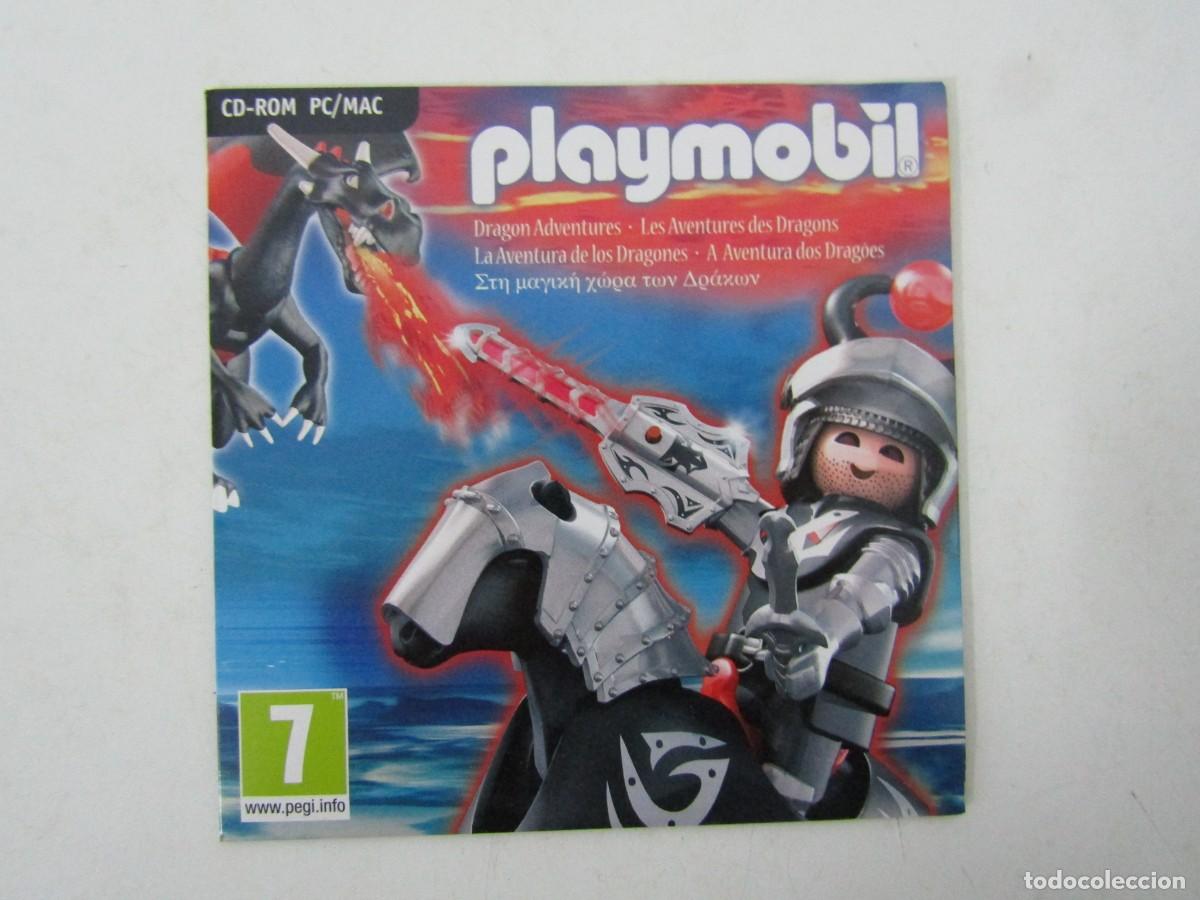 Playmobil: PLAYMOBIL DRAGON ADVENTURES CD-ROM - NUEVO
