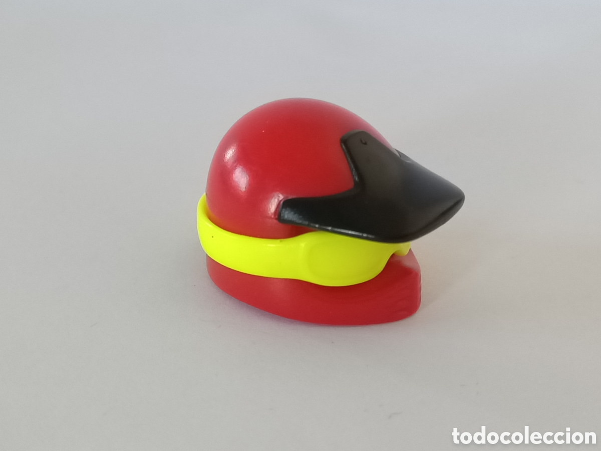 Playmobil: Playmobil casco rojo con gafas moto motocicleta enduro motocross Jumper