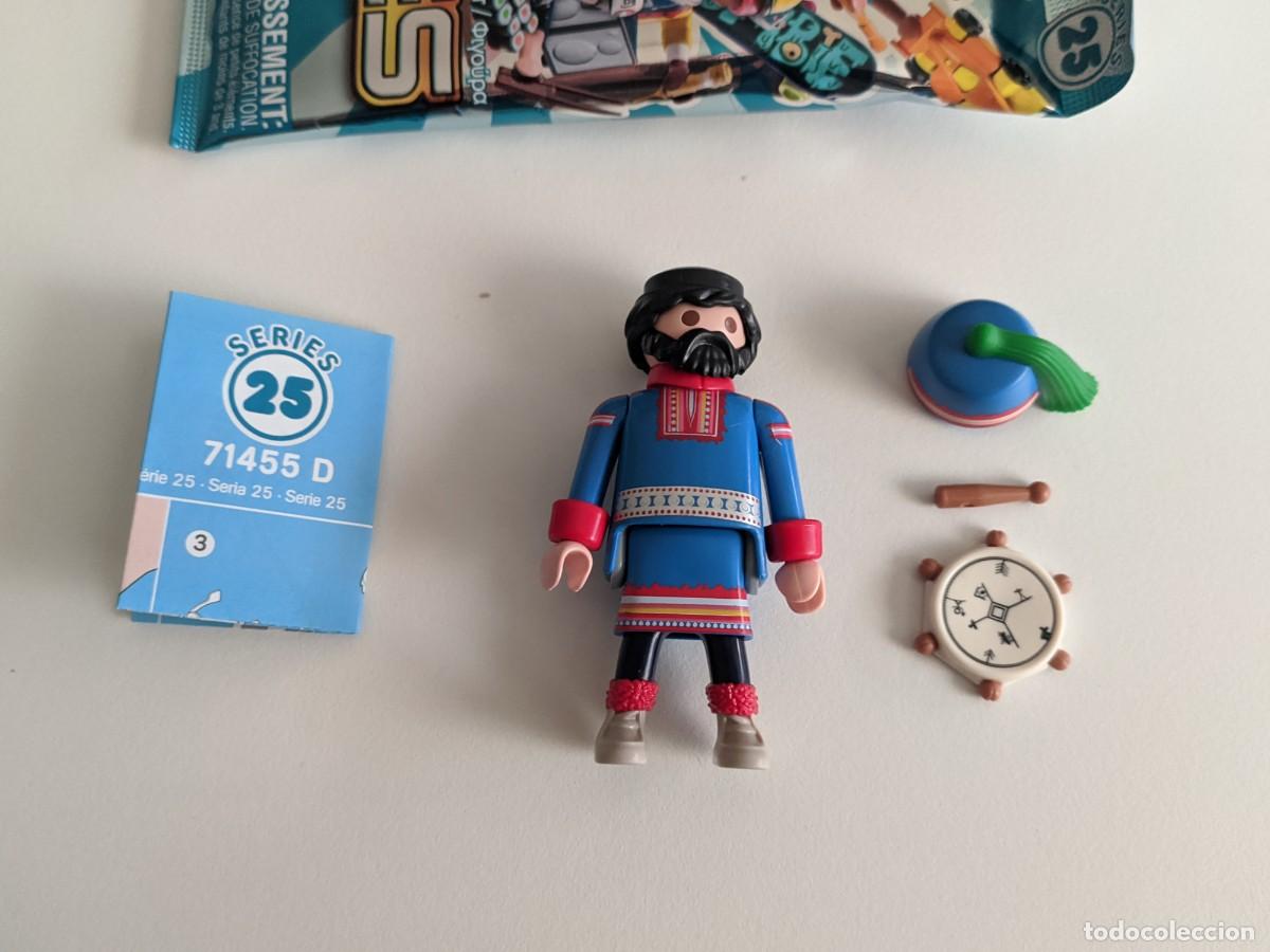Playmobil: PLAYMOBIL SOBRE SERIE 25 CHICO HOMBRE SAMI Laponia REF. 71455 Nuevo