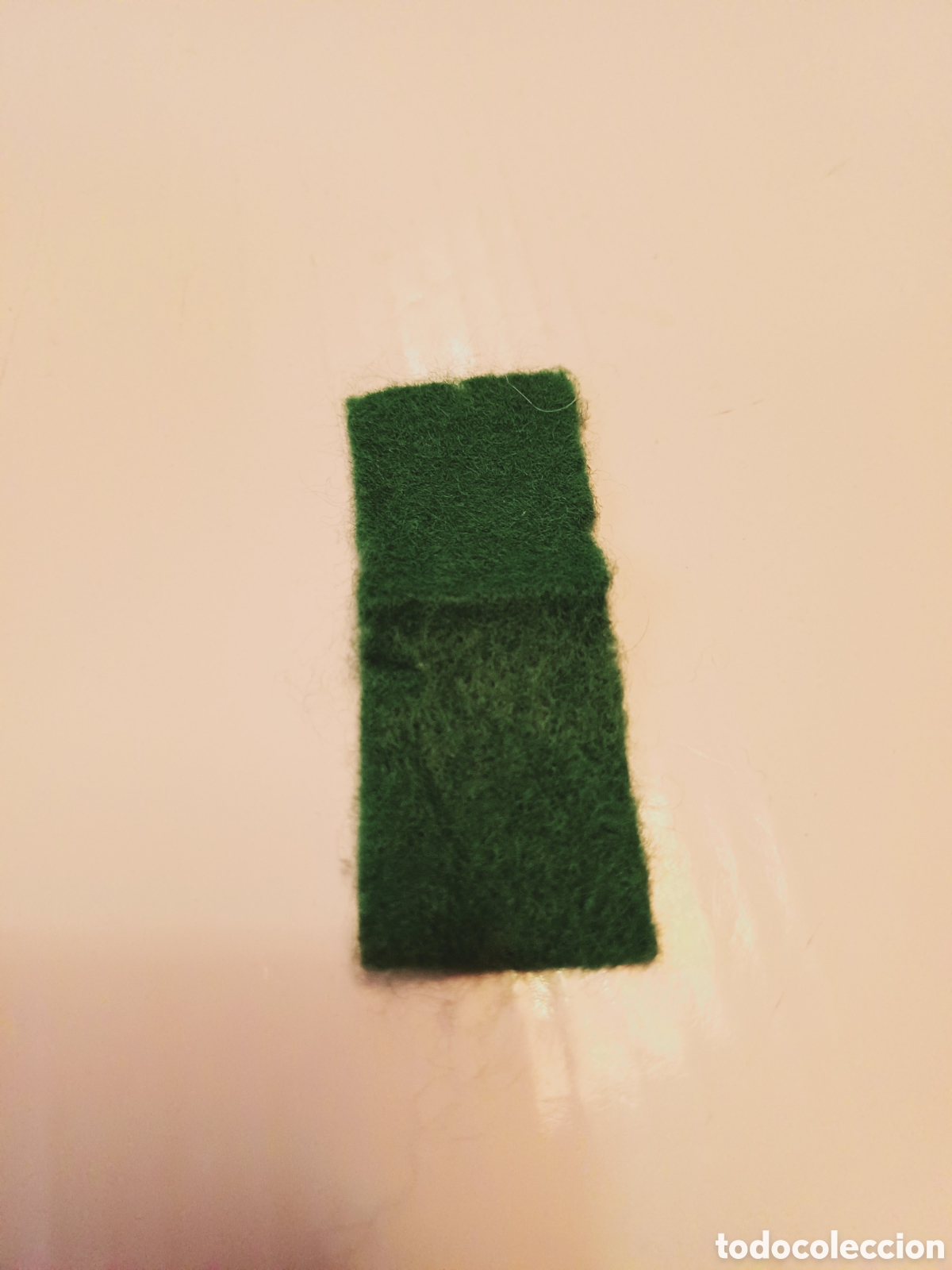 Playmobil: Pieza playmobil toalla tela verde 6,5x2,5 cm