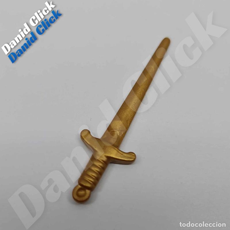Playmobil: PLAYMOBIL ESPADA MEDIEVAL DORADA - Foto 1