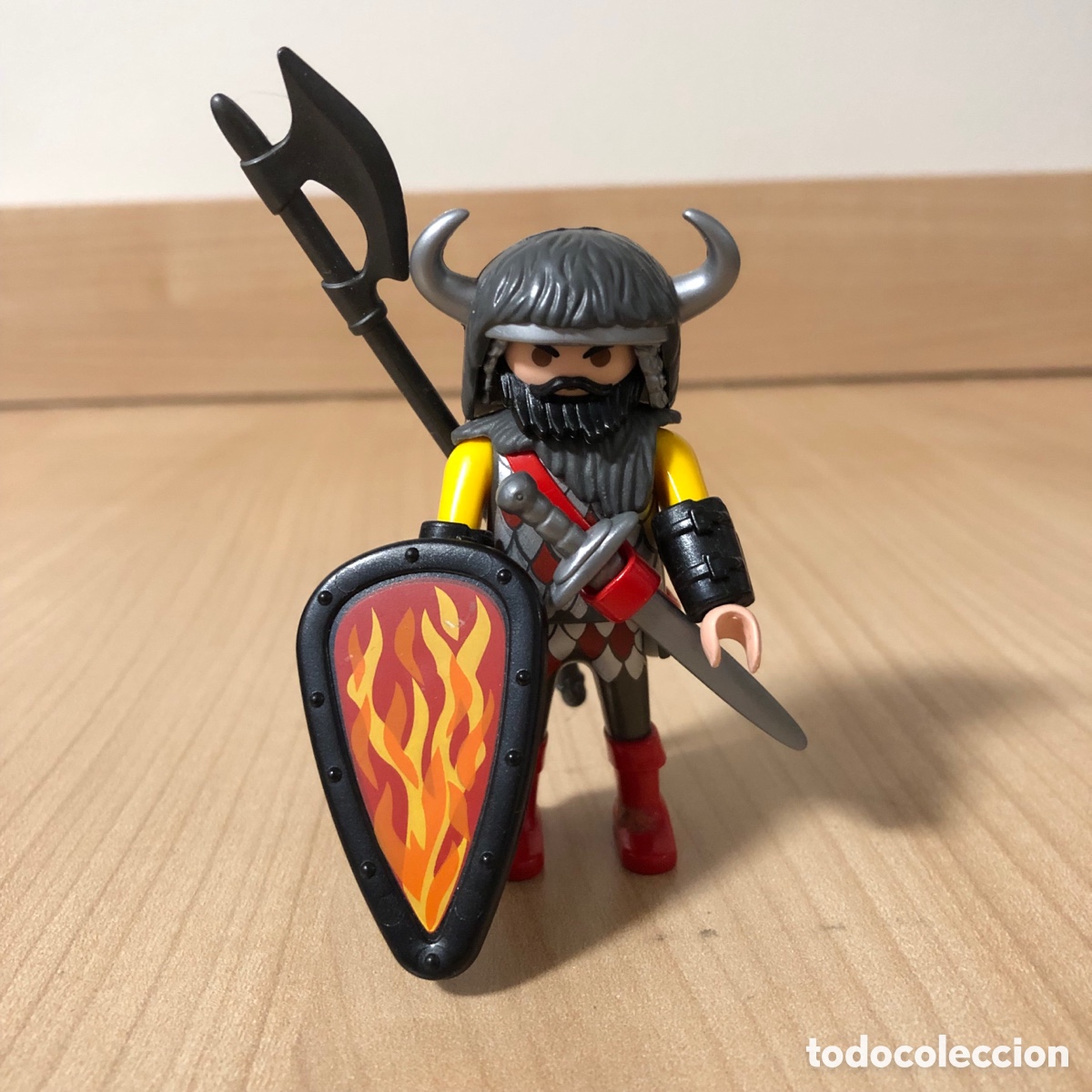 Playmobil: CABALLERO MEDIEVAL DE LAS LLAMAS PLAYMOBIL (Mrz46)