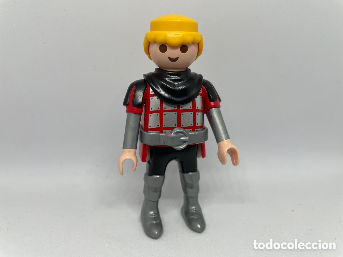 Playmobil: Playmobil gerrero medieval rojo - Foto 1