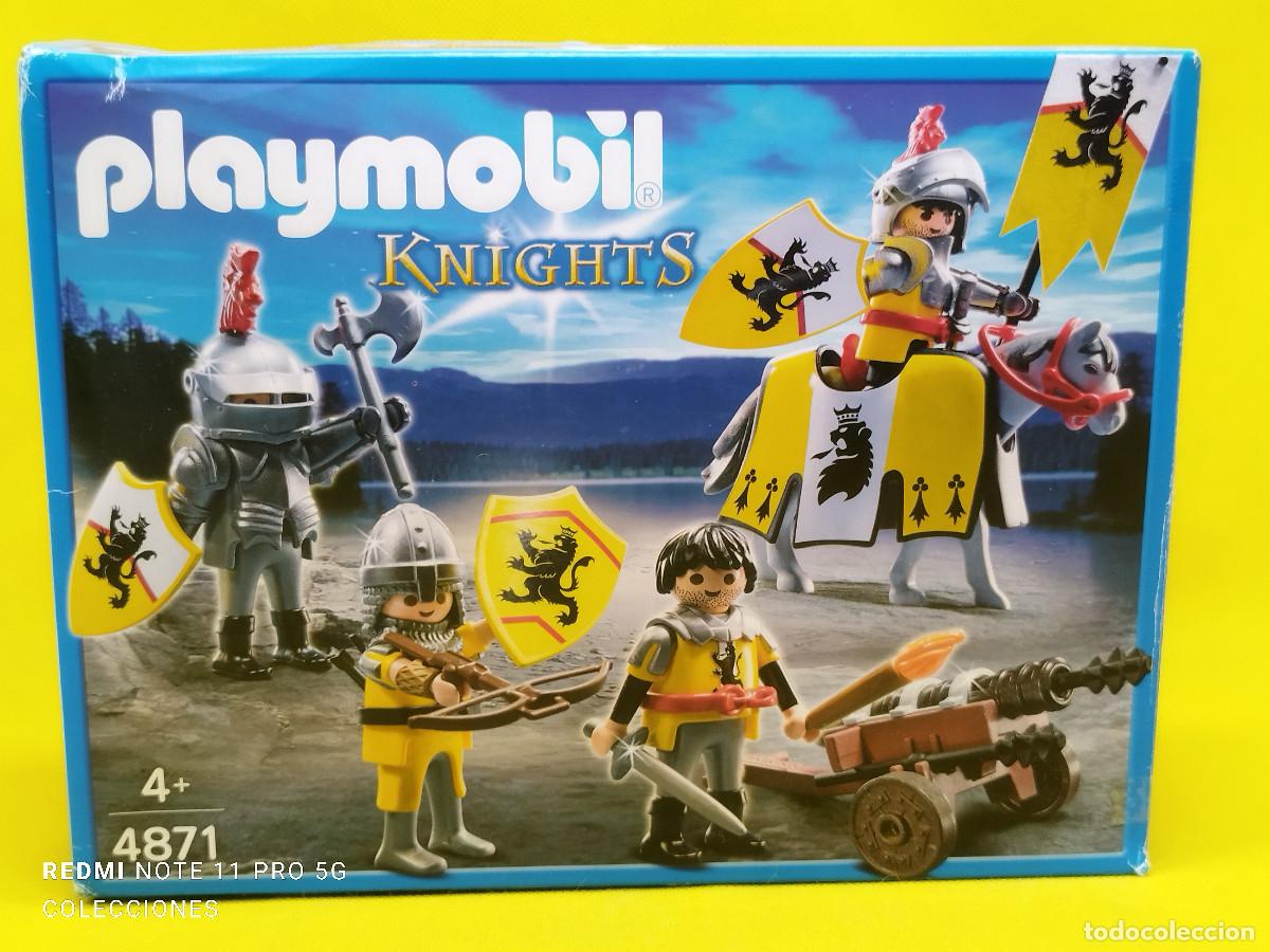 Playmobil: Playmobil Caballeros del Le&oacute;n REF 4871