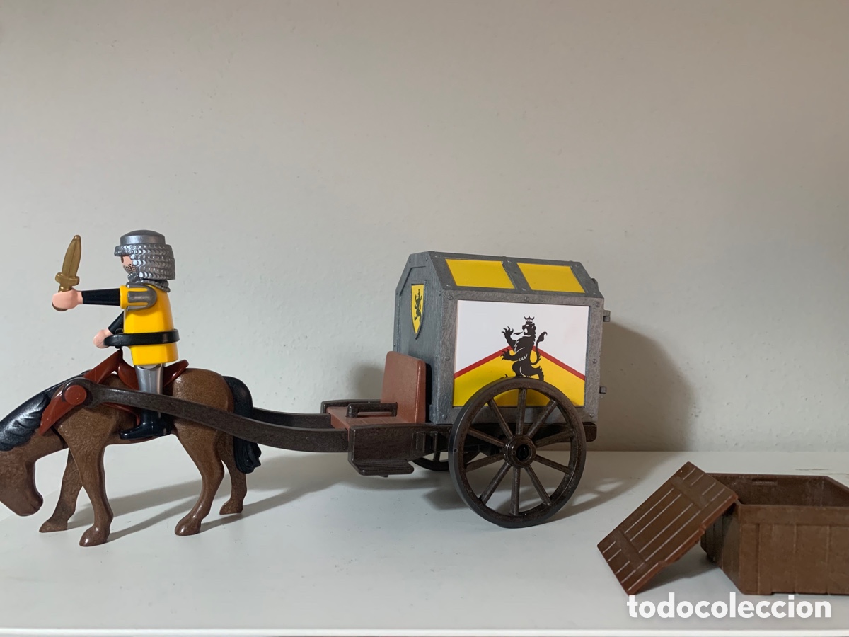 Playmobil: PLAYMOBIL. CARRO MEDIEVAL. - Foto 2