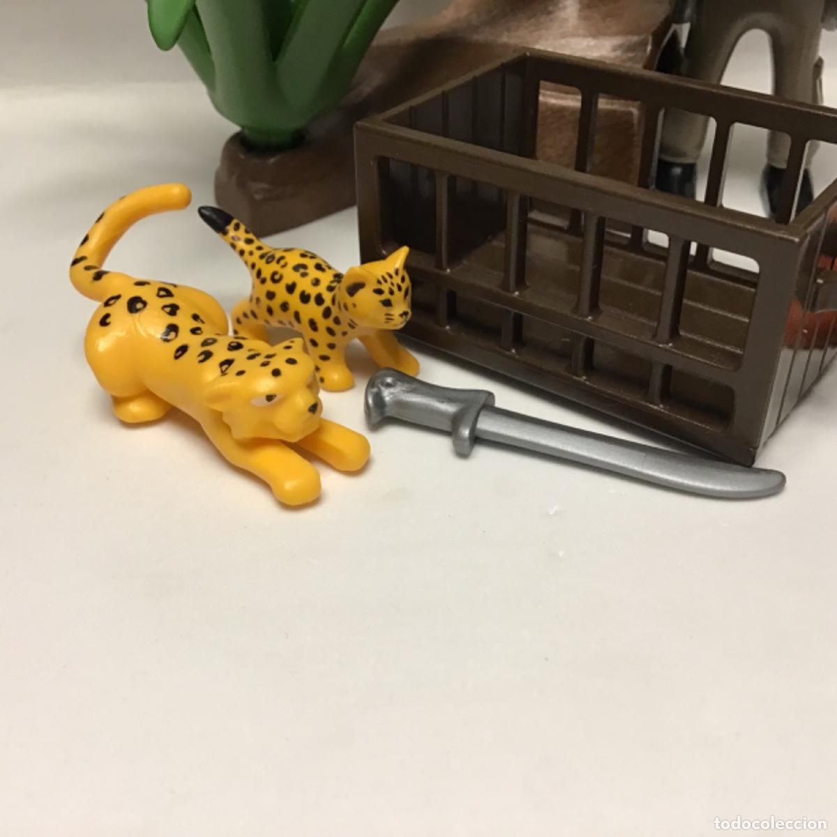 Playmobil: Playmobil ref. 6939 Explorador con leopardos cria. - Foto 4