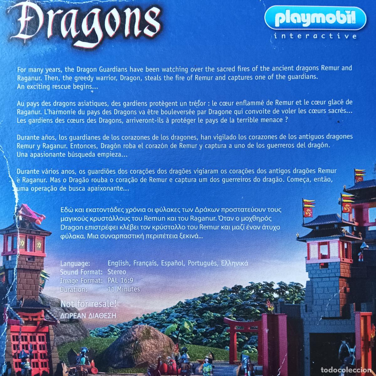 Playmobil: PLAYMOBIL DRAGONS. DVD INTERACTIVO. ACCESORIO - Foto 2
