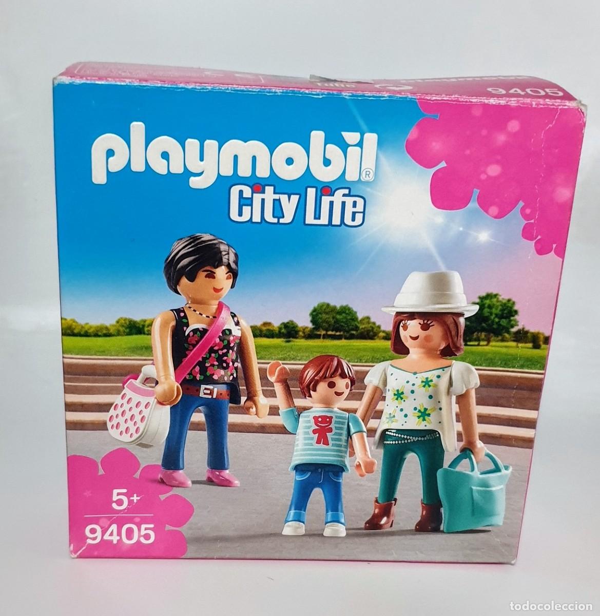 Playmobil: PLAYMOBIL CITY LIFE CHICAS CON NI&Ntilde;O PL REF. 9405