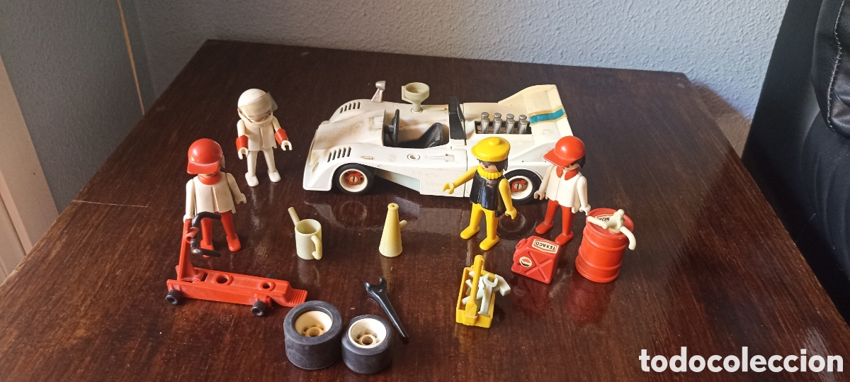 Playmobil: Playmobil coche de F&oacute;rmula 1 carreras - A&ntilde;os 70/80