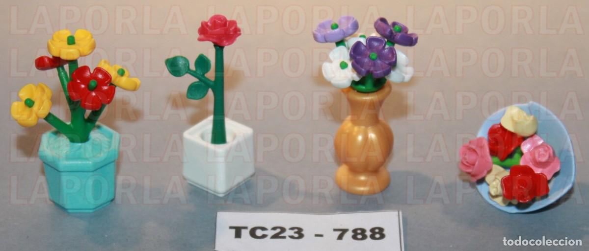 Playmobil: PLAYMOBIL FLORES Y PLANTAS - JARD&Iacute;N DECORACI&Oacute;N HOGAR MACETERO JARR&Oacute;N RAMO (23-788)