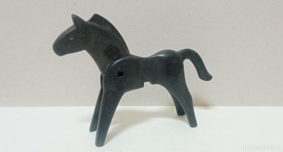 Playmobil: Playmobil - Caballo Negro Cl&aacute;sico